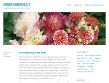 Tablet Screenshot of dimsumdolly.com